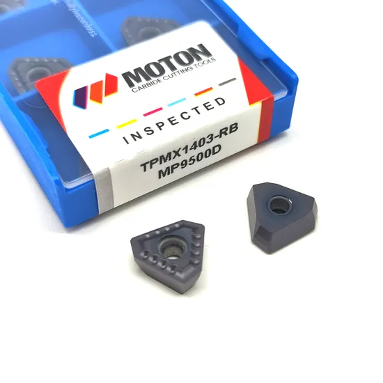 Carbide Tungsten Deep Hole Drilling Inserts Tpmx Tpmx1403 Tpmx1704 CNC Insert for Steel